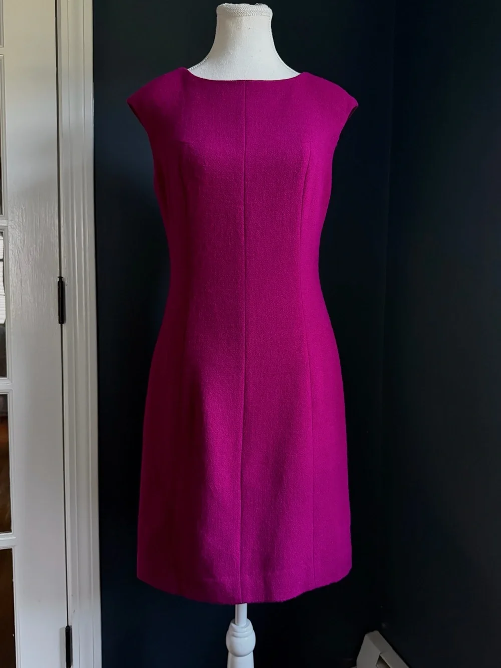 Kate Spade New York Berry Blitz Wool Blend Crepe Sheath Dress | Size 6